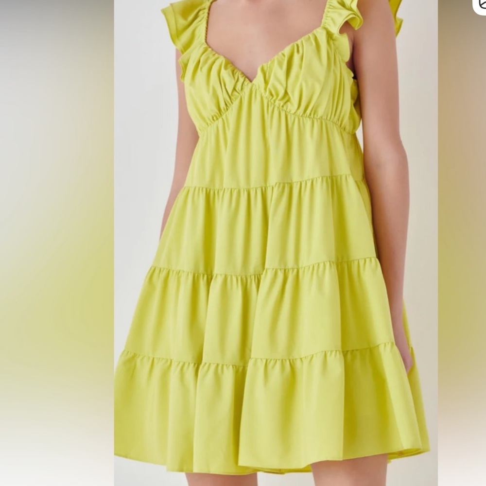 Endless Rose Tiered Mini Dress